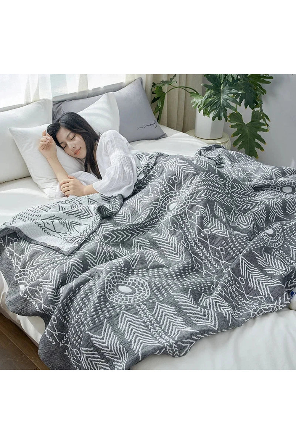 Class A Three-layer Gauze Pure Cotton Towel Quilt Summer Blanket Towel Blanket Office Nap Blanket Air Conditioning Blanket