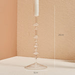 Crystal Aura Taper Candle Holders