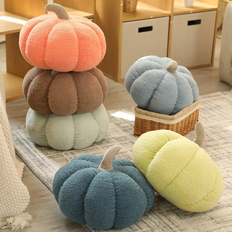 Pumpkin Plush Halloween Cushion