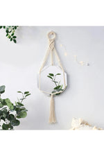 Aesthetic Boho Macrame Mirror