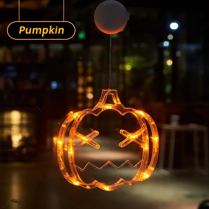 Glowing Halloween LED Window Lights