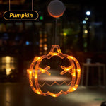 Glowing Halloween LED Window Lights