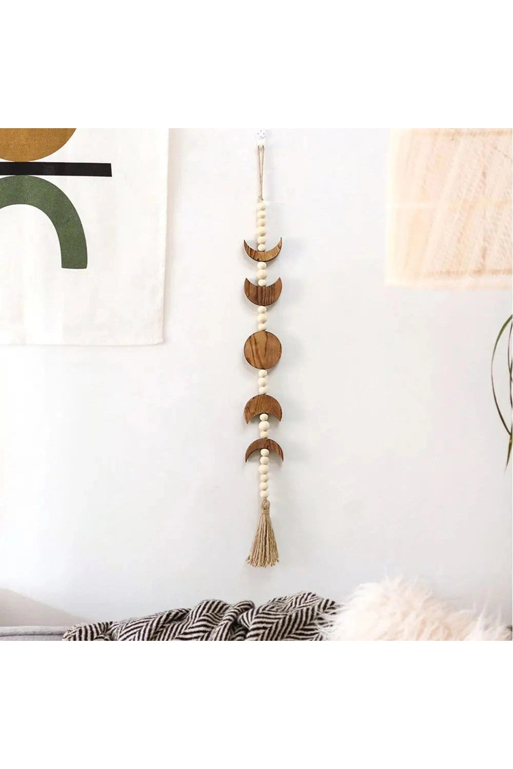 Boho Moon Phase Wall Hanging