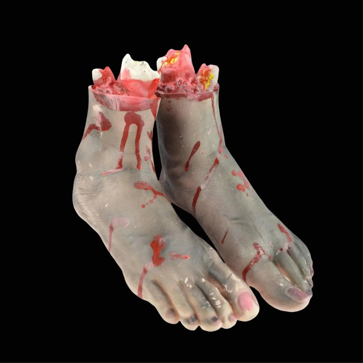 Bloody Severed Hands and Feet Props