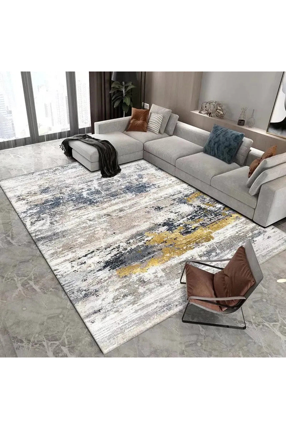 Modern Geometric Area Rug