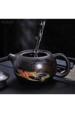 High Temperature Black Clay Teapot