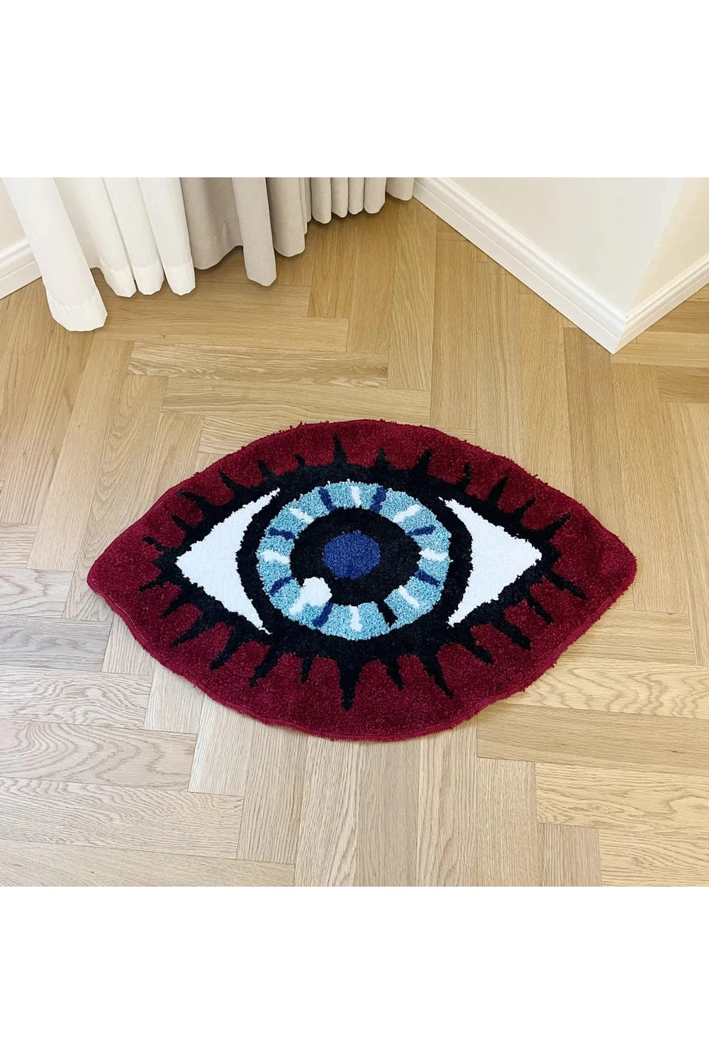 Red Eye Tufted Rug