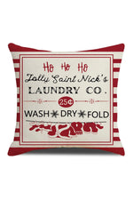 Holiday Linen Cushion Pillow Case