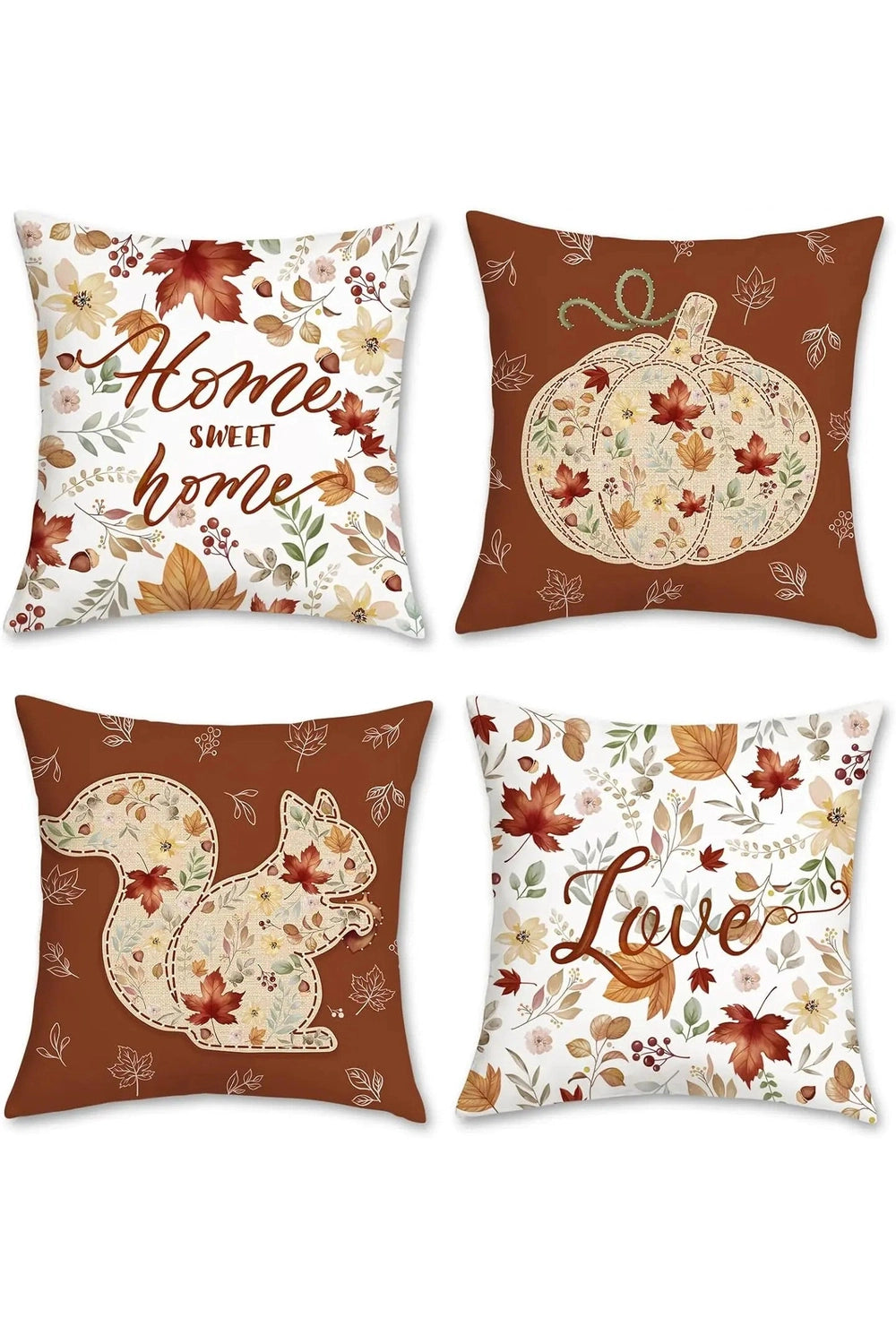 Fall Harvest Pillow Covers