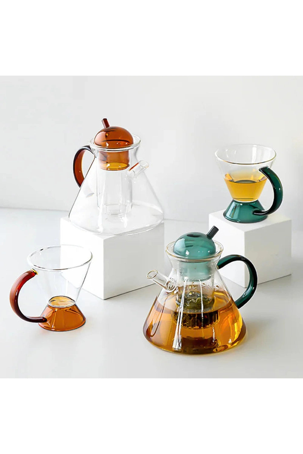 Transparent Glass Teapot