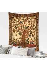 Enchanted Forest Tree of Life Tapestry