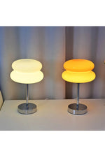 Egg Tart Glass Desk Lamp