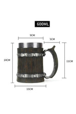 Viking Style Beer Mug