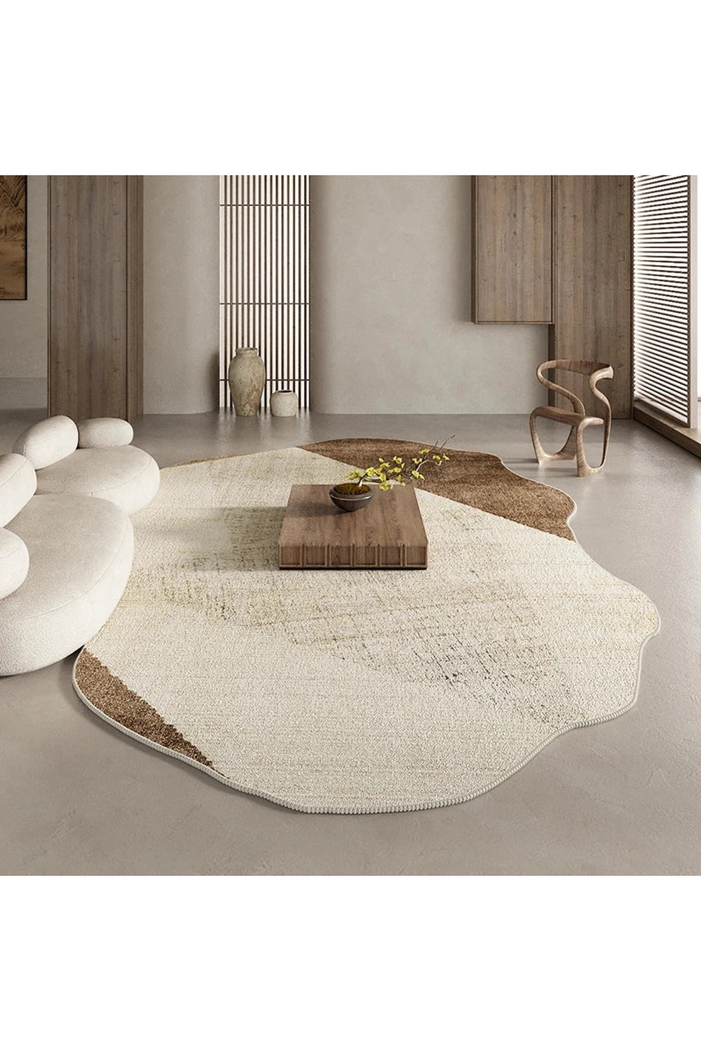 Geometric Sand Dune Rug