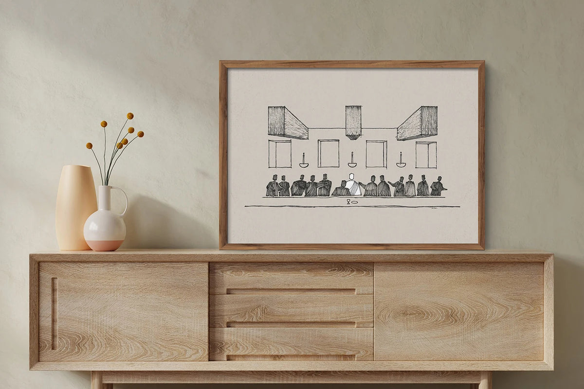 The Last Supper Canvas Poster