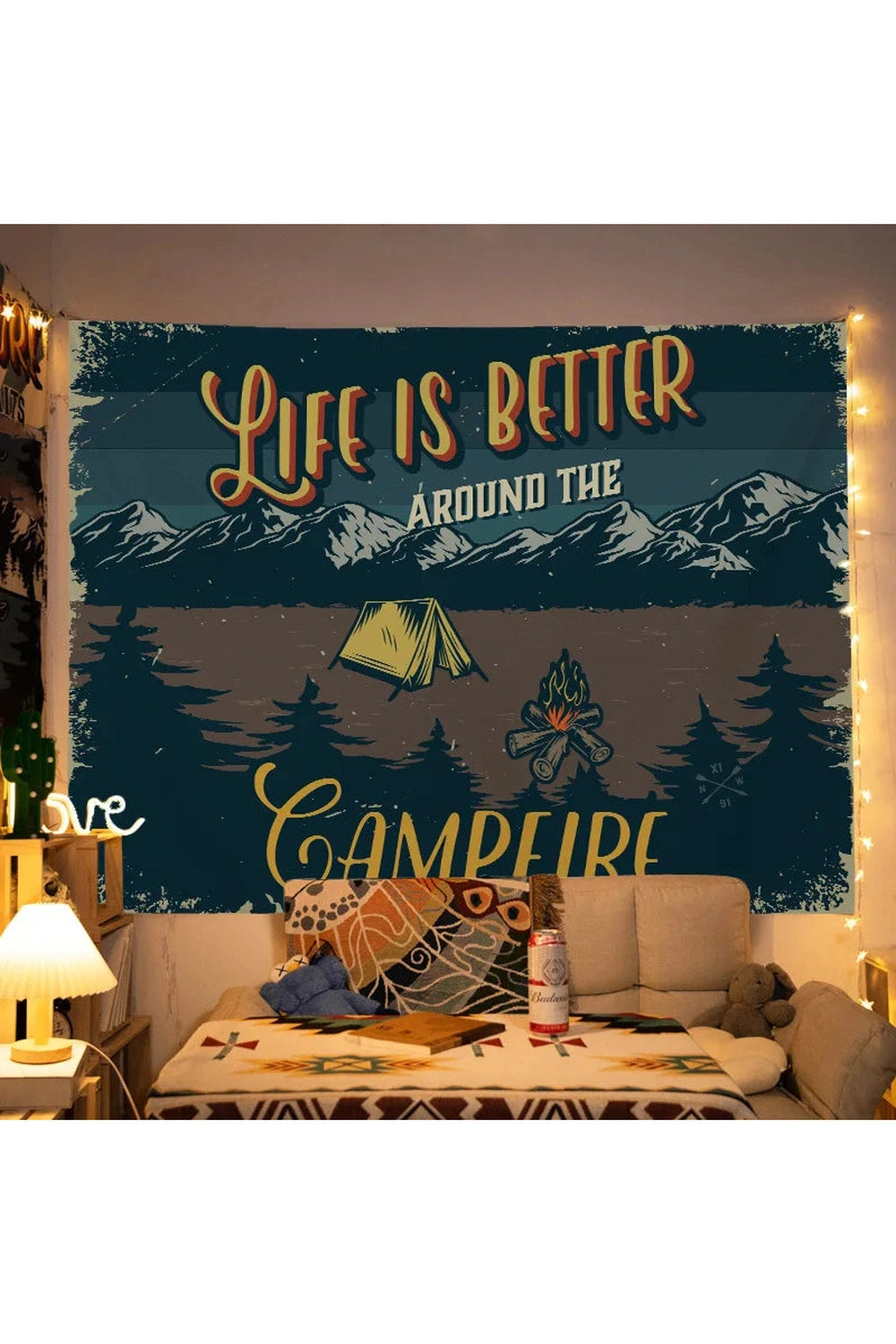 American Vintage Style Tapestry