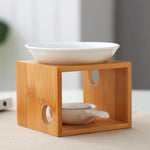 Boho Tranquil Haven Wooden Oil Warmer