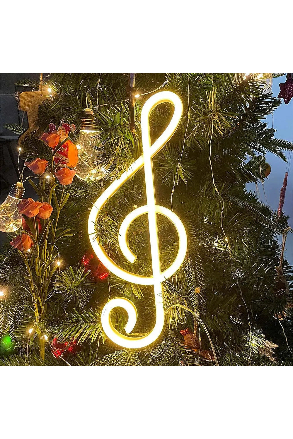 Music Note Neon Sign