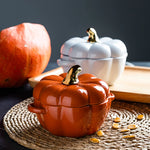 Cuencos de calabaza con sabor a otoño