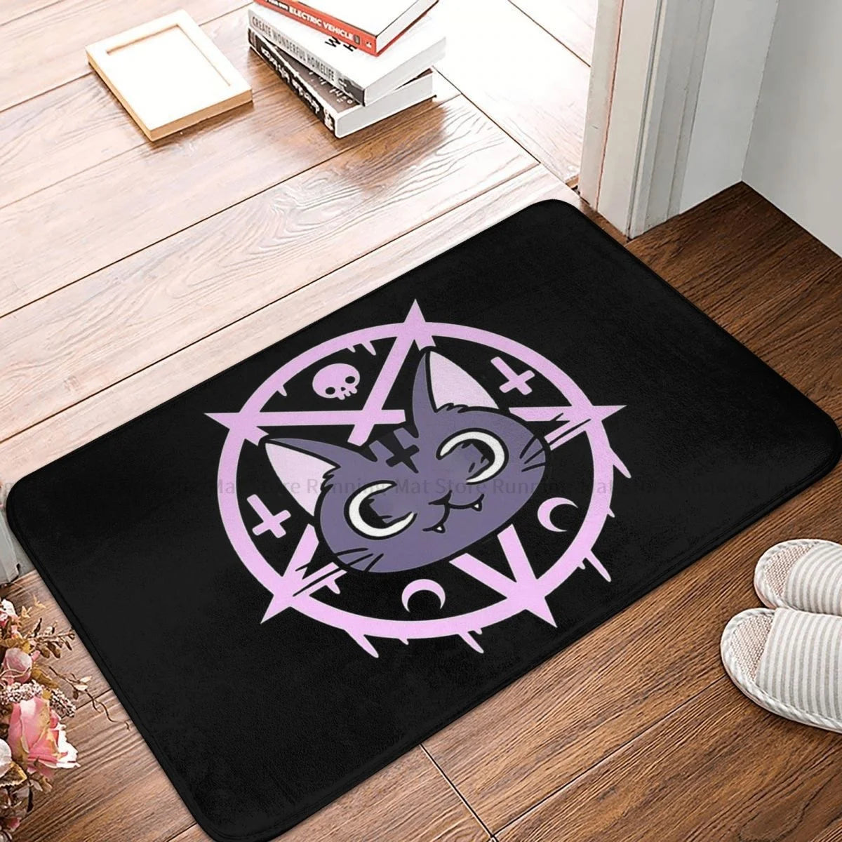 Meowgic Goth Romance Rug