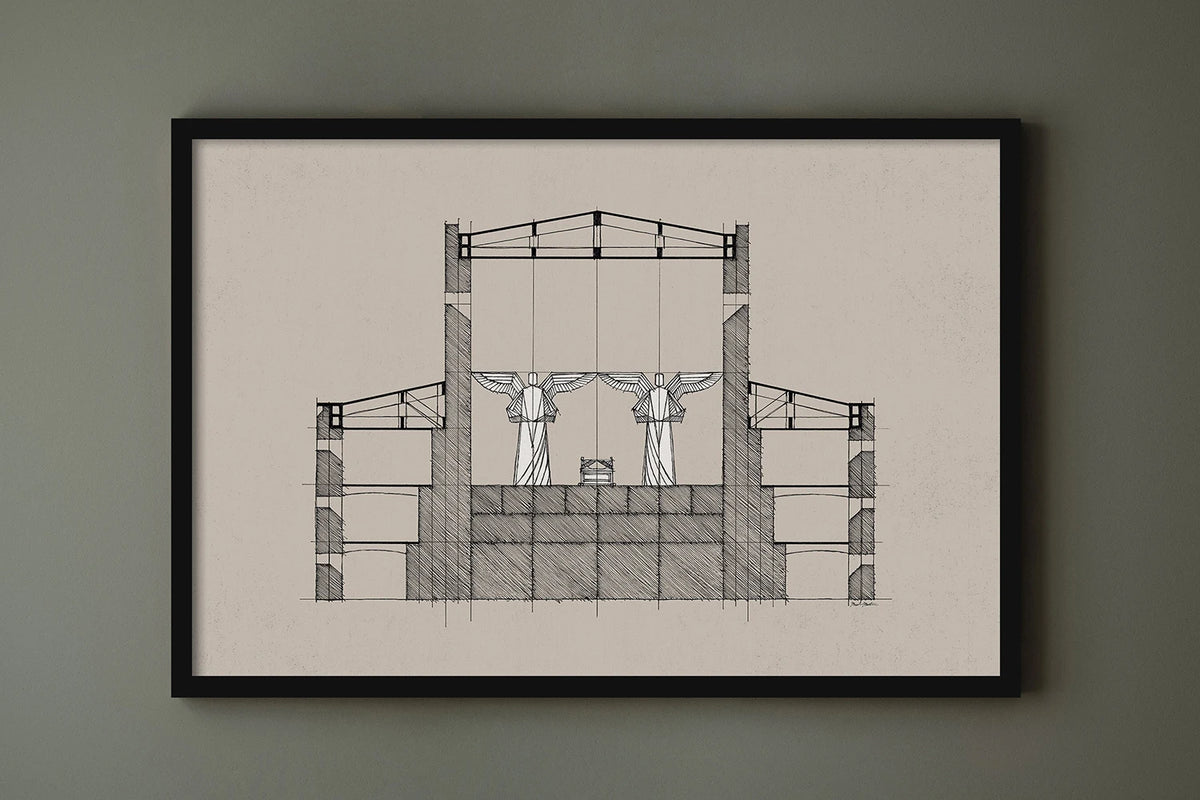 Solomon's Temple Canvas Poster