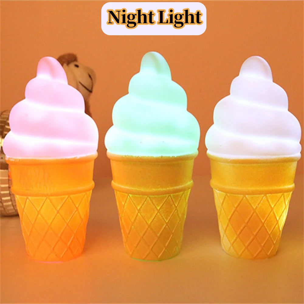 Ice Cream Cone Nightlight