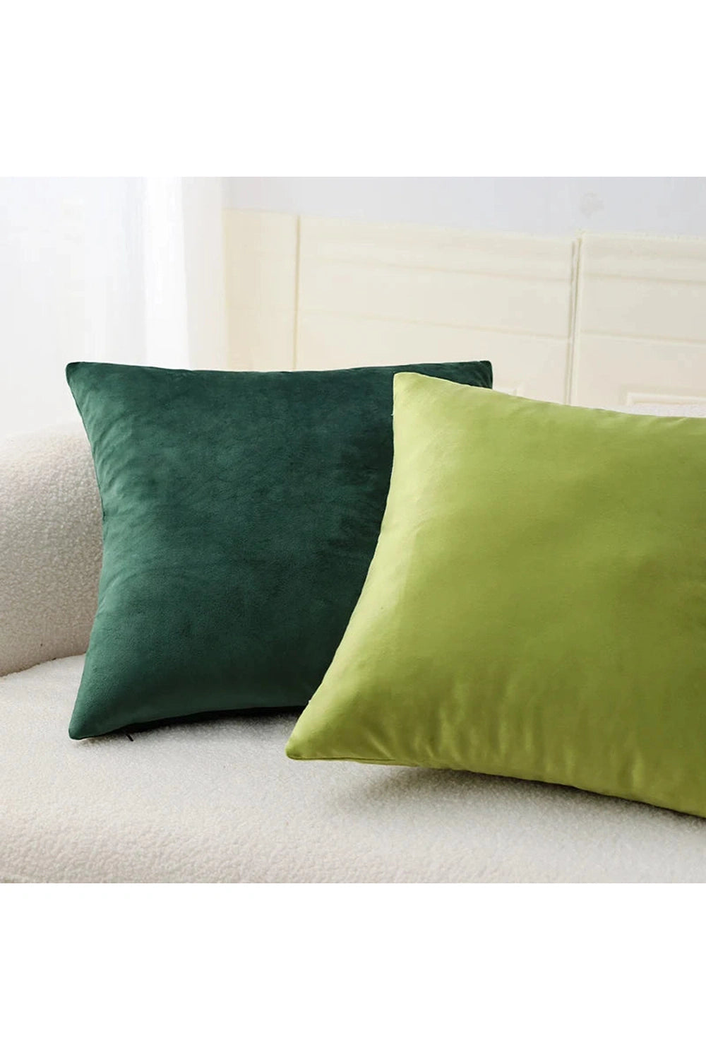 Green Velvet Gift Pillow Case