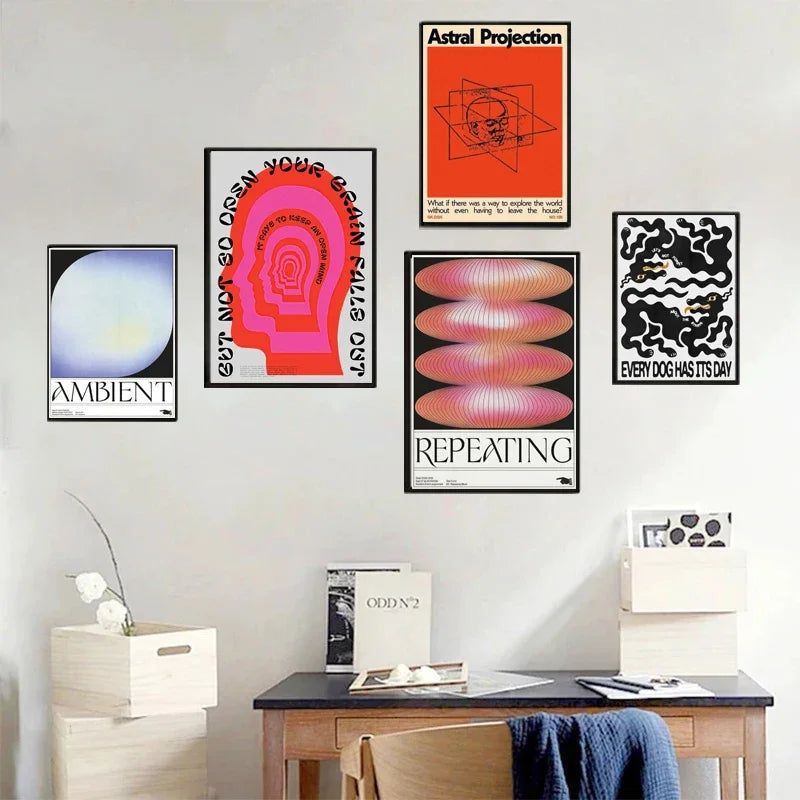 Abstract Aesthetic Wall Posters