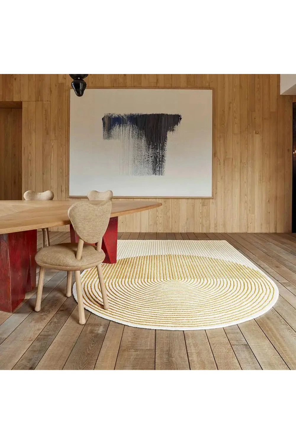 Nordic Minimalist Plush Rug