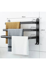 Space-Saving Towel Shelf