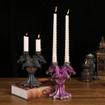 Twin Dragon Candle Holder