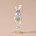 Rainbow Glass Candle Holder