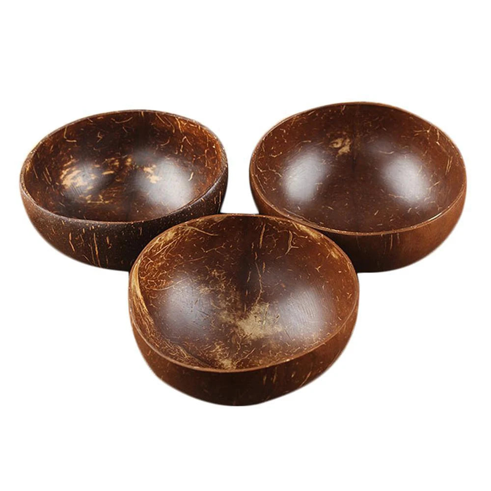 Eco-Friendly Coconut Bowl Set