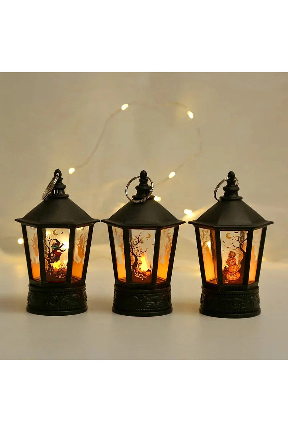 Halloween Enchanted Winter Lantern Set