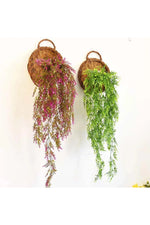 Rattan Wall Hanging Planter