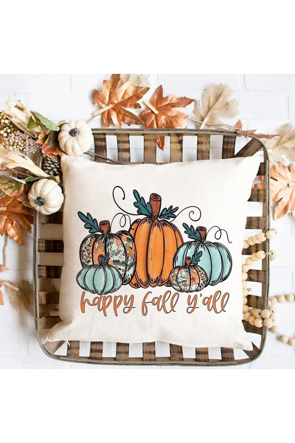 Pumpkin Spice Pillow Cover