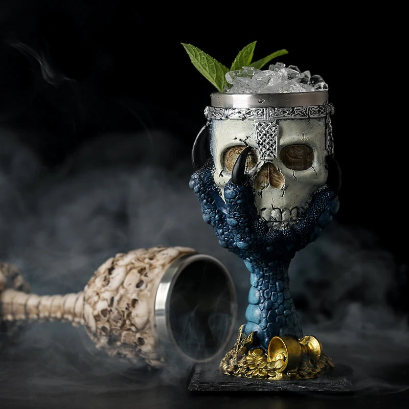 Dragon's Grasp Skull Goblet