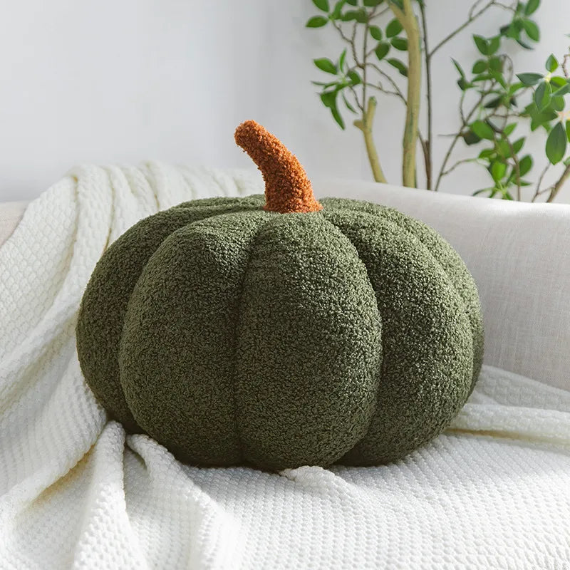 Pumpkin Plush Halloween Cushion