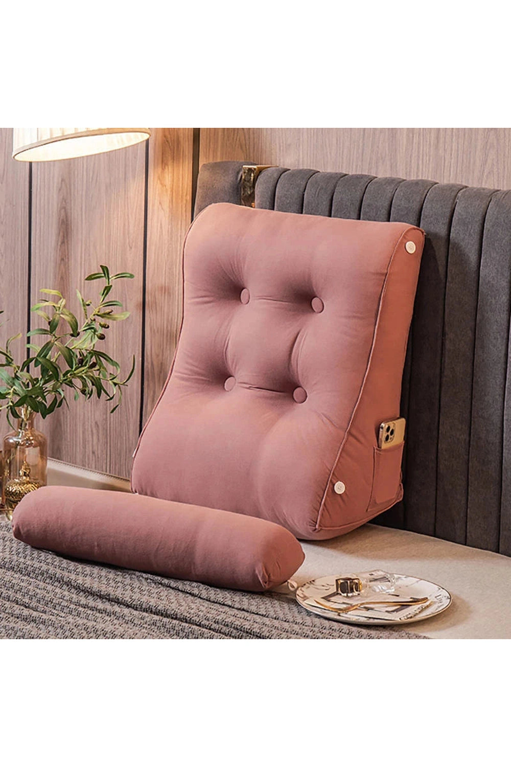 Triangle Sofa Backrest Pillow