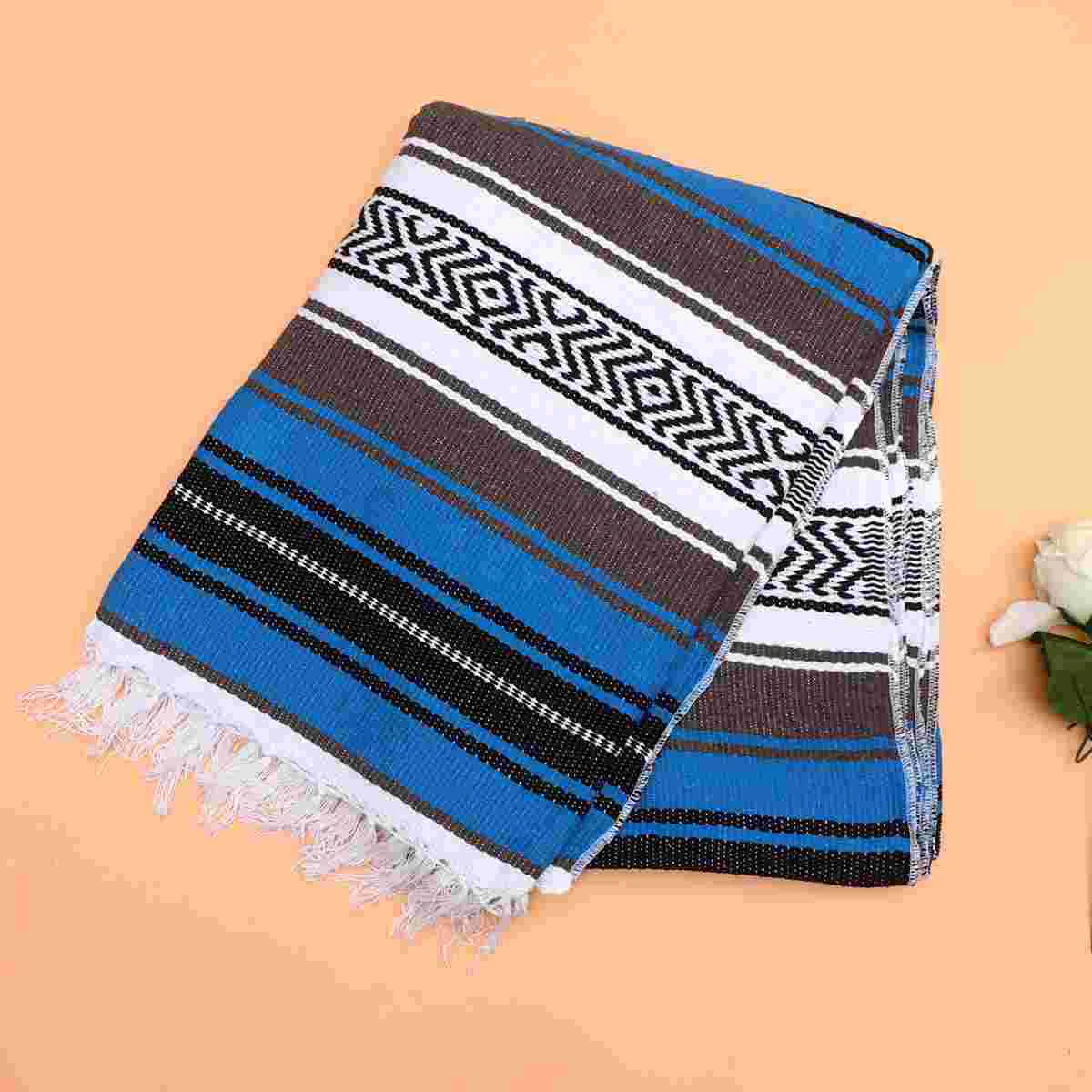 Southwest Blue Baja Blanket