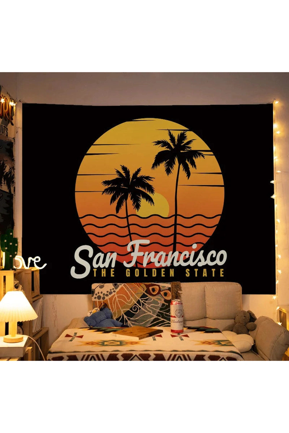 American Vintage Style Tapestry