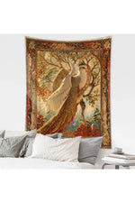 Enchanted Forest Tree of Life Tapestry