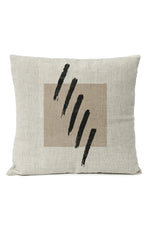 Boho Black Geometric Pillow Case