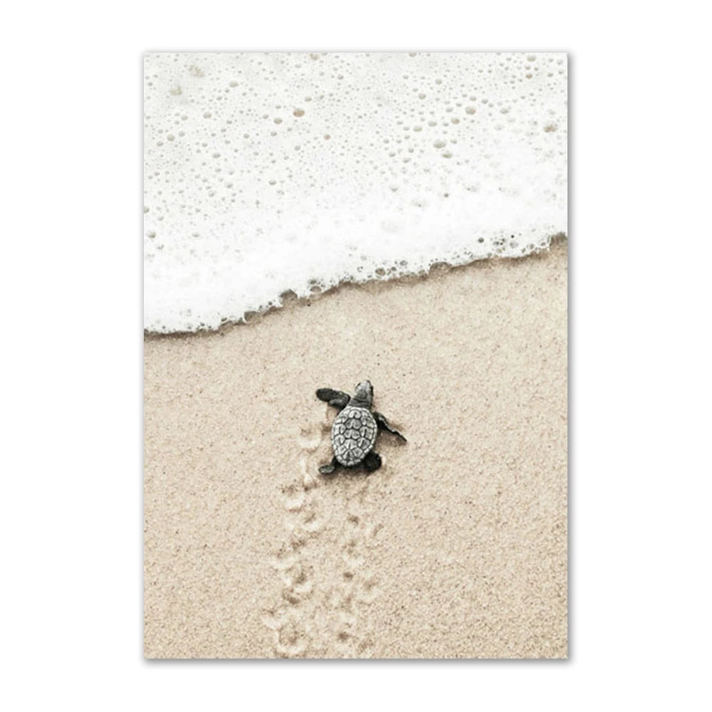 Caribbean Beach Canvas Poster