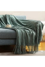 Sand Dunes Textured Throw Blanket