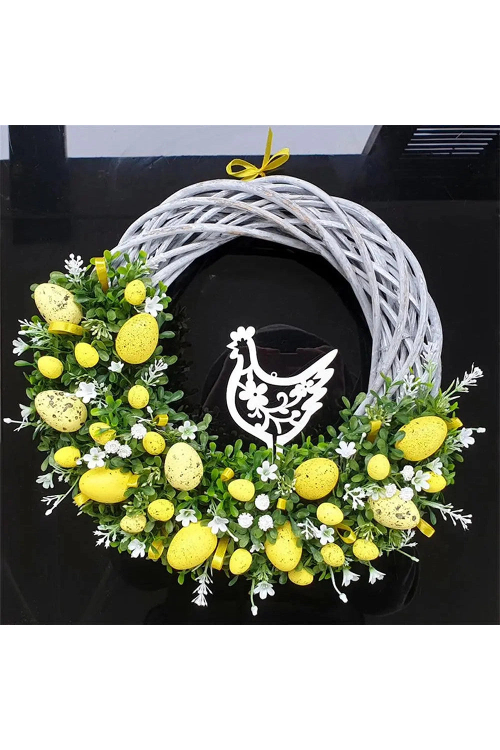 Moon Black Cats Door Wreath