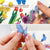 Transparent Floral Scrapbooking Stickers