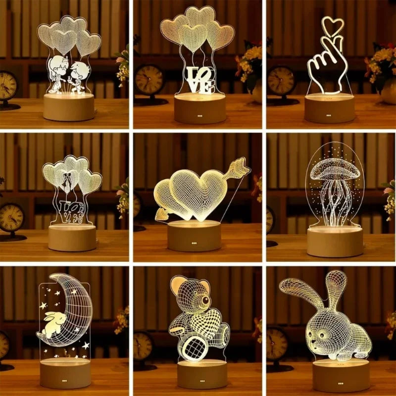 Light Academia Whimsy Night Light