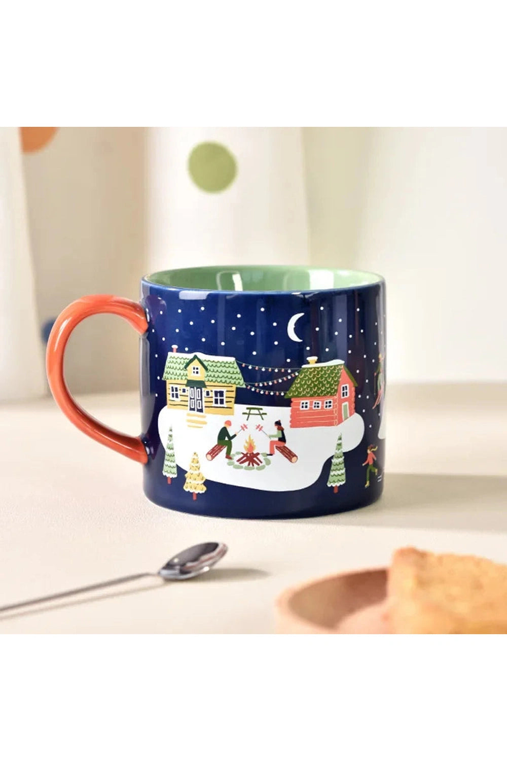 Snow Night Christmas Mug