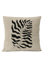 Black Geometric Pillow Cover